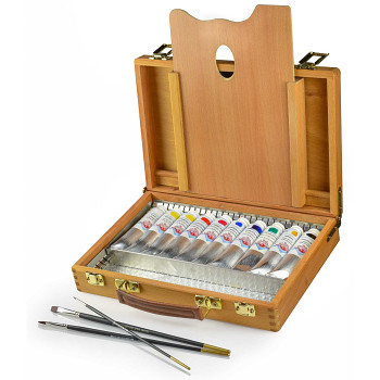 Dárková sada akrylových barev New Masters 10x60ml v kufříku