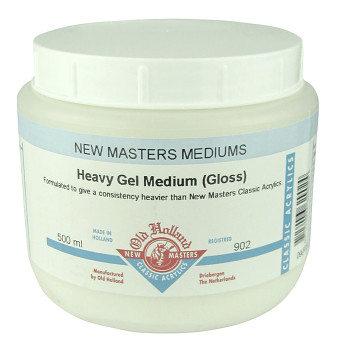Heavy gel lesklý New Masters 500ml