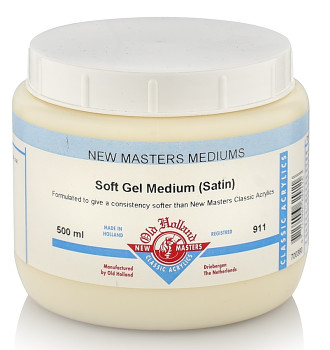 Soft gel saténový New Masters 500ml