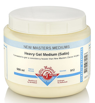 Heavy gel saténový New Masters 500ml