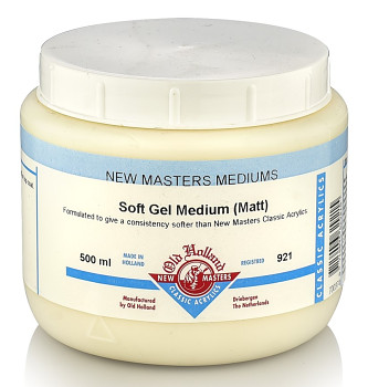 Soft gel matný New Masters 500ml