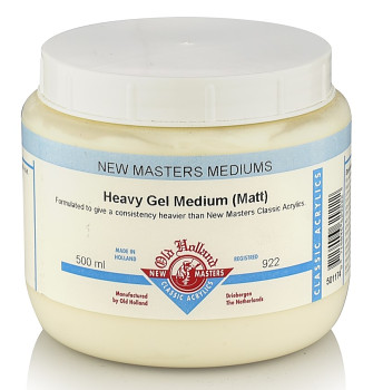 Heavy gel matný New Masters 500ml