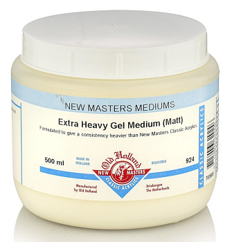 Extra heavy gel matný New Masters 500ml