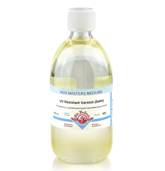 Lak pro akrylové barvy lesklý New Masters 500ml