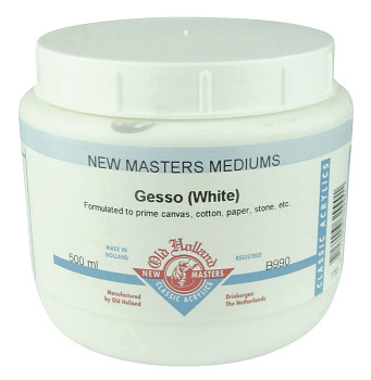 Bílý akrylový šeps New Masters 500ml