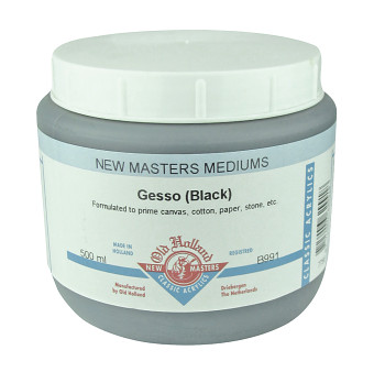 Černý akrylový šeps New Masters 500ml