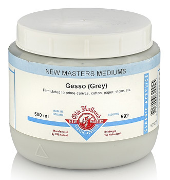 Šedý akrylový šeps New Masters 500ml