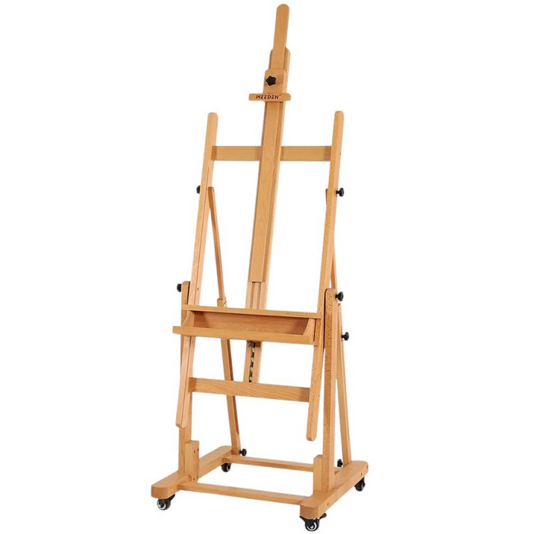 Velký polohovací bukový stojan Meeden typu H 6018