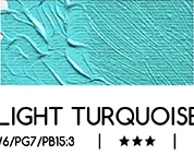 Olejová barva Meeden 60ml – 33 Light Turquoise Blue