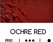 Olejová barva Meeden 60ml – 40 Ochre Red