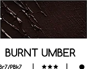 Olejová barva Meeden 60ml – 10 Burnt Umber