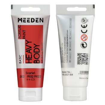 Akrylová barva Meeden Heavy body 100ml – 37 odstínů