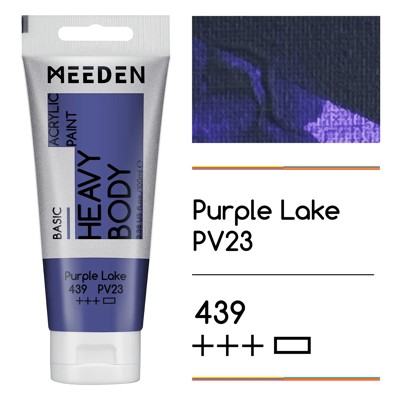 Akrylová barva Meeden 100ml – 439 Purple Lake
