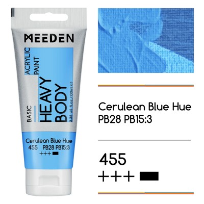 Akrylová barva Meeden 100ml – 455 Cerulean Blue Hue