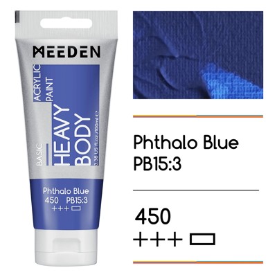 Akrylová barva Meeden 100ml – 450 Phthalo Blue