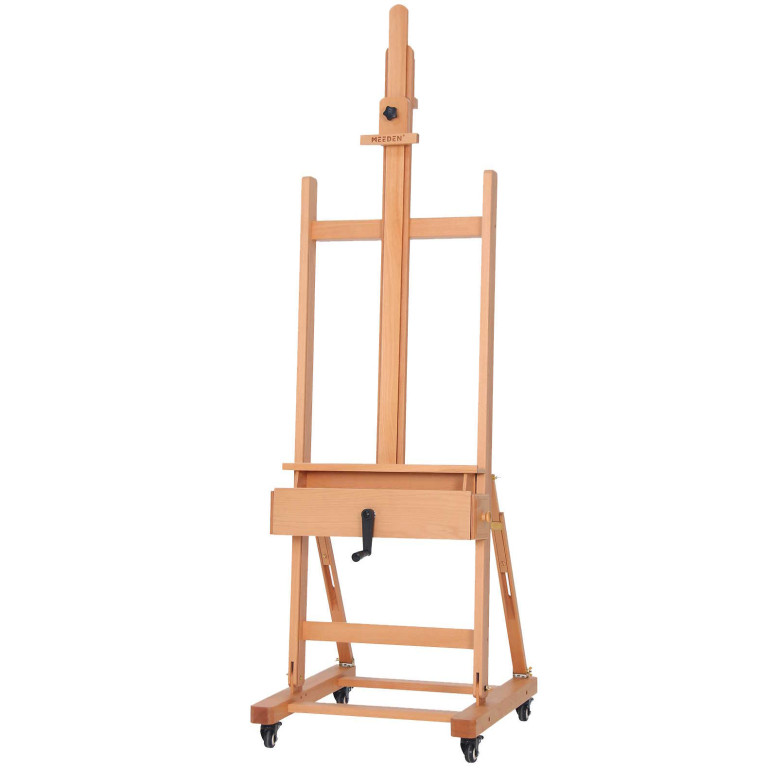 Masivní bukový stojan Meeden 6004 s klikou