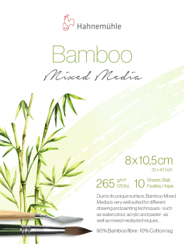 Bamboo blok mixed media HHM 8x10,5cm 265g