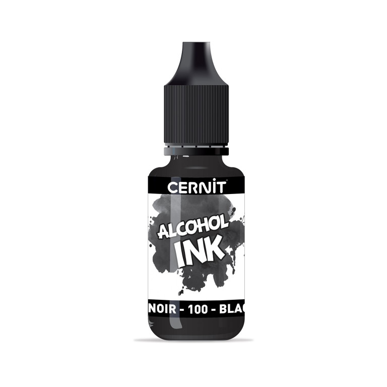 Inkoust Cernit na alkoholové bázi 20ml – 100 black