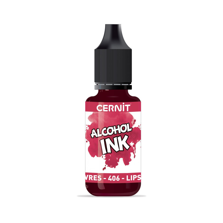 Inkoust Cernit na alkoholové bázi 20ml – 406 lipstick red