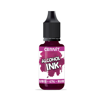 Inkoust Cernit na alkoholové bázi 20ml – 474 ruby red