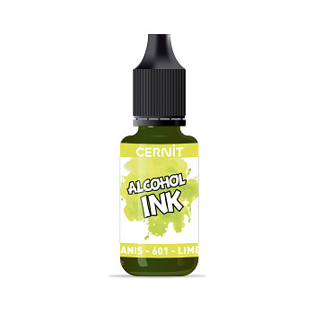 Inkoust Cernit na alkoholové bázi 20ml – 601 lime green