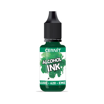 Inkoust Cernit na alkoholové bázi 20ml – 620 emerald green