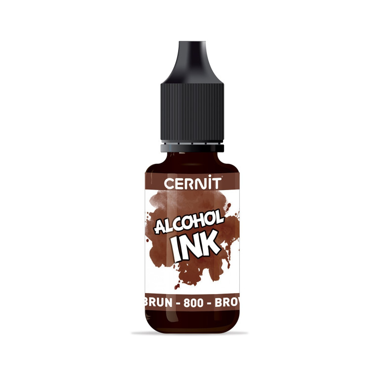 Inkoust Cernit na alkoholové bázi 20ml – 800 brown