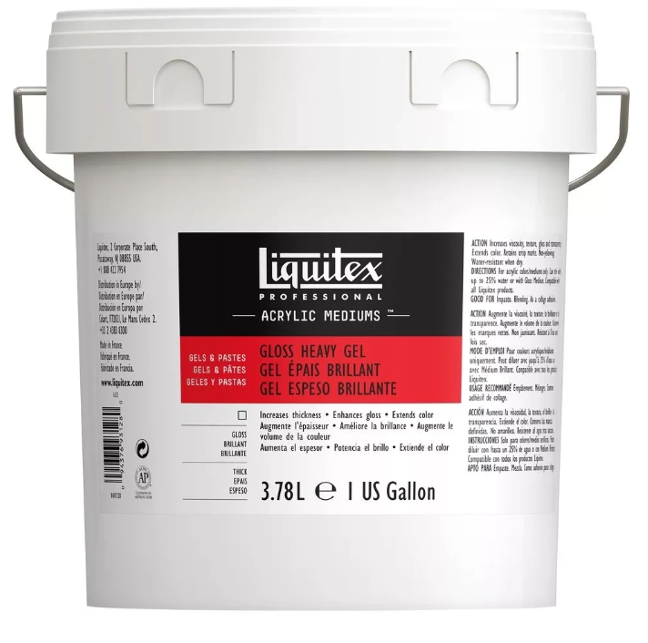 Lesklý heavy gel Liquitex professional 3,78 l