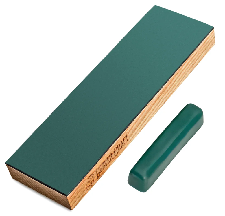 Kožený strop One-Side Leather Paddle Strop BeaverCraft