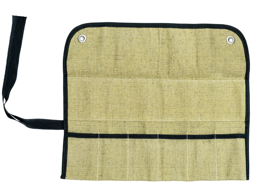 Rolovací pouzdro na řezbářské nože 6 Pocket Tool Roll BeaverCraft