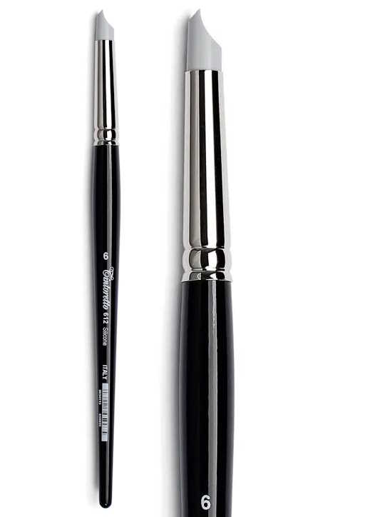 Silikonový štětec Tintoretto 612 – velikost 0