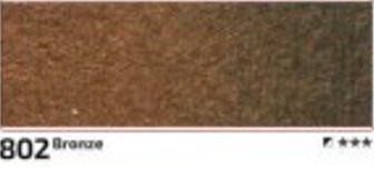 Akvarelová barva Rosa 2,5ml – 802 bronze