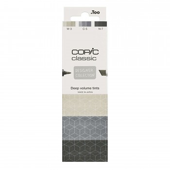 Sada markerů Copic Classic 3ks Deep volume tints