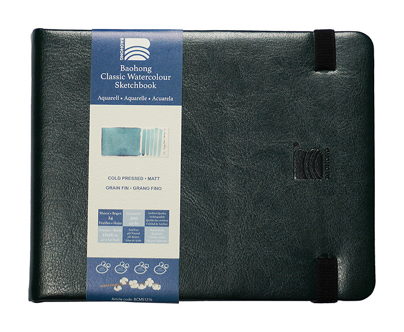 Baohong - Classic Sketchbook 120x160mm cold pressed 300g