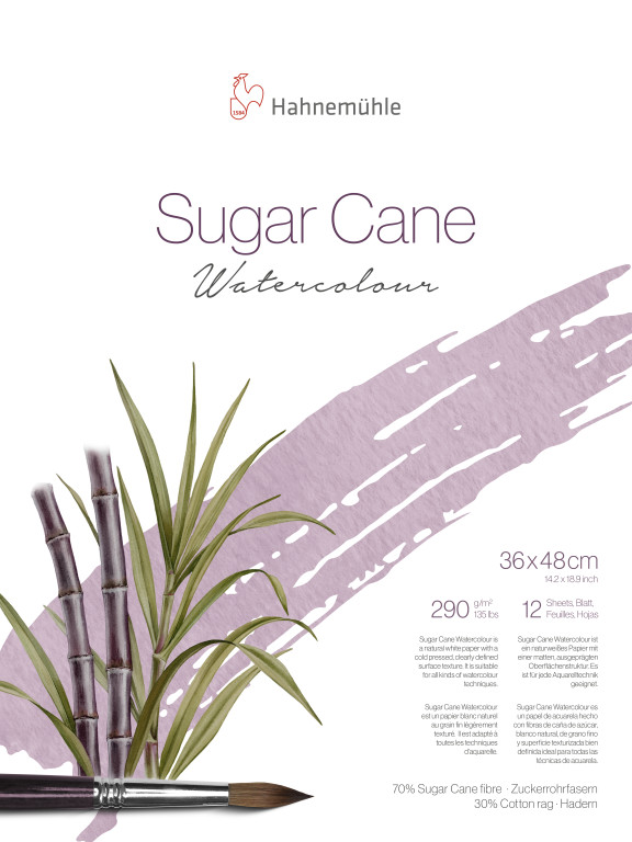 Akvarelový blok HHM Sugar Cane 36x48cm 290g