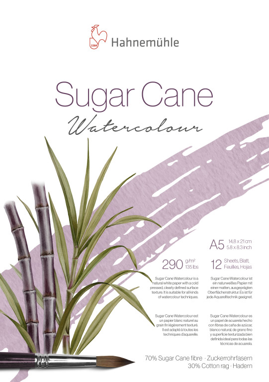Akvarelový blok HHM Sugar Cane A5 290g