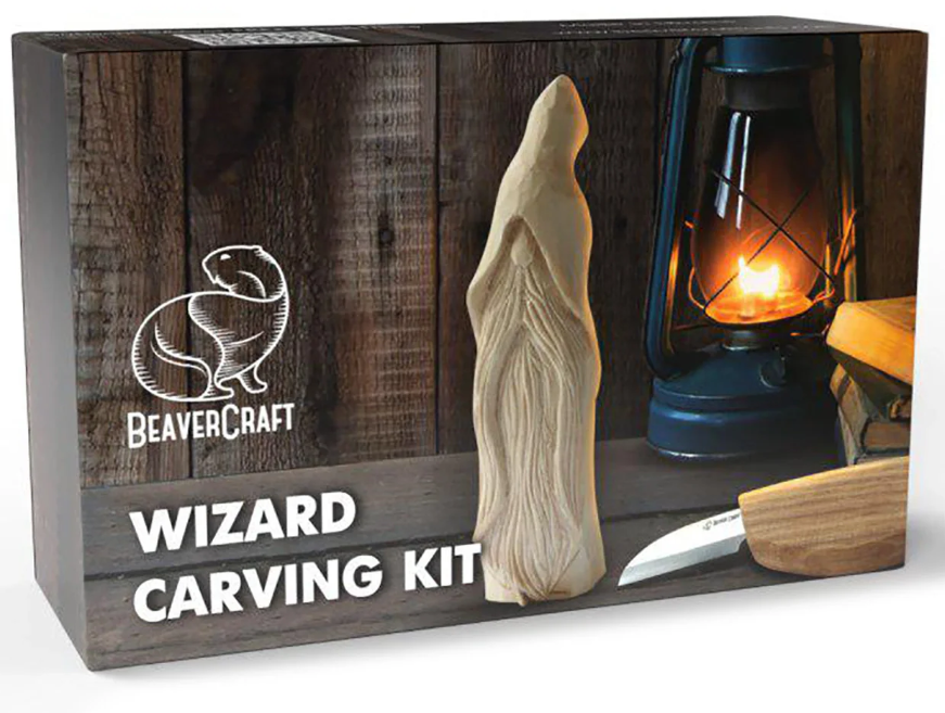 Dárková vyřezávací sada BeaverCraft – Čaroděj