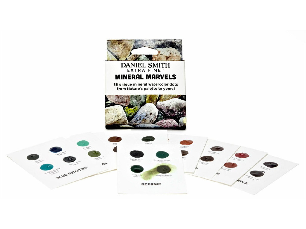 Daniel Smith Watercolour Dot Card Set – Mineral Marvels
