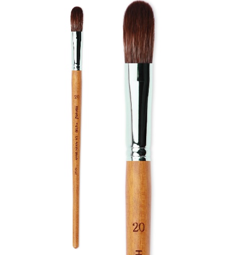 Štětec Filbert Herend Y-8100  – velikost 2