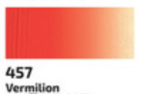 Akrylová barva Rosa 75ml – 457 vermilion