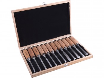 Dláta řezbářská Extol sada 12ks