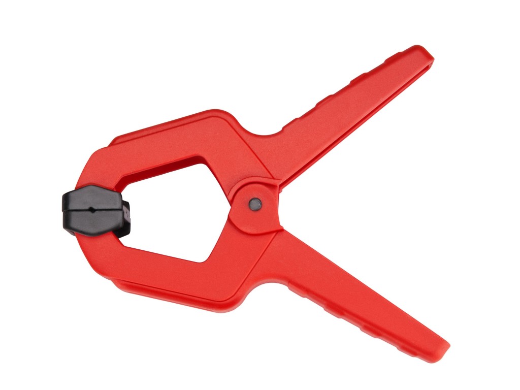 Svorka pružinová plastová 85mm