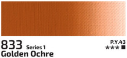 Kvašová barva Rosa 20ml – 833 Golden Ochre