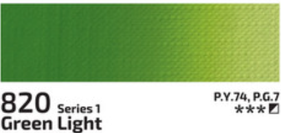 Kvašová barva Rosa 20ml – 820 Green Light