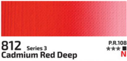 Kvašová barva Rosa 20ml – 812 Cadmium Red Deep