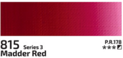 Kvašová barva Rosa 20ml – 815 Madder Red