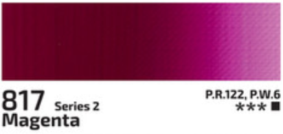 Kvašová barva Rosa 20ml – 817 Magenta