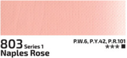 Kvašová barva Rosa 20ml – 803 Naples Rose