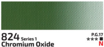 Kvašová barva Rosa 20ml – 824 Chromium Oxide