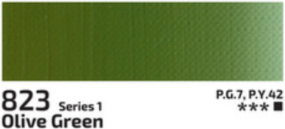 Kvašová barva Rosa 20ml – 823 Olive Green